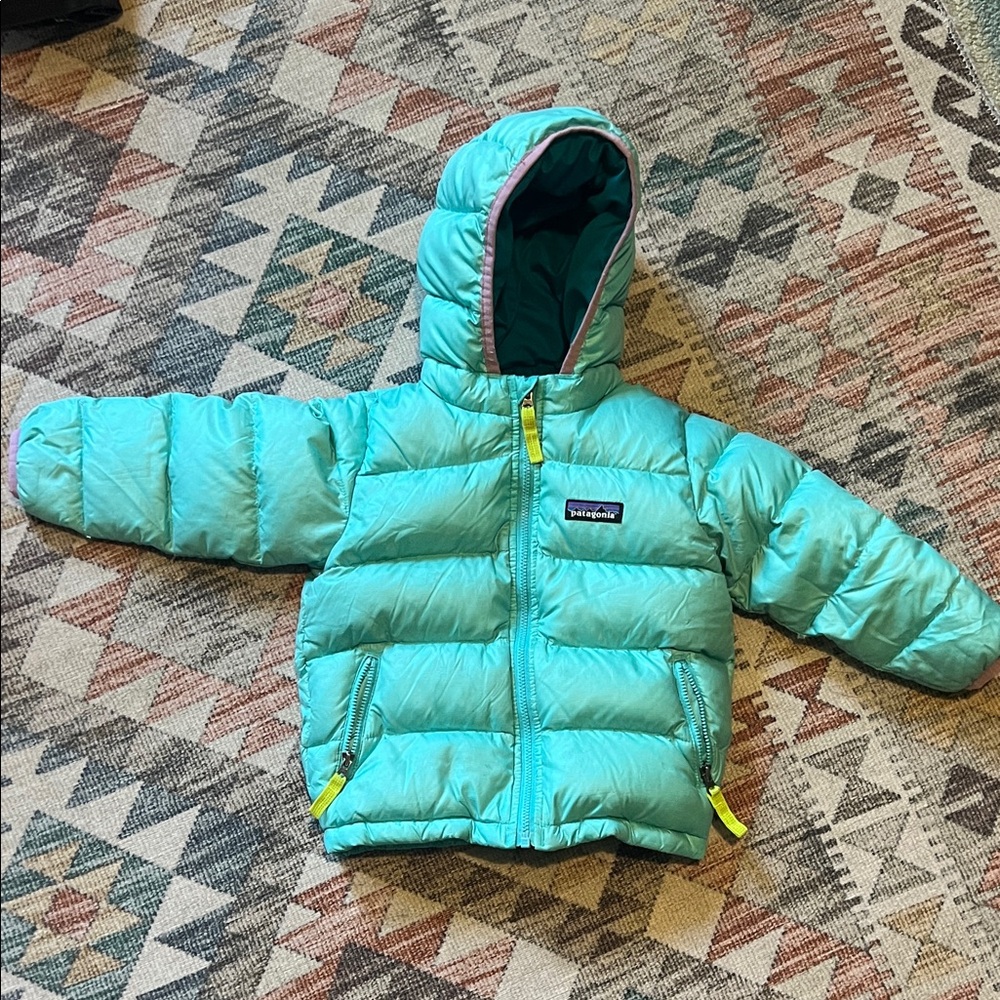 2T Patagonia Hi-Loft Down Sweater Hoody